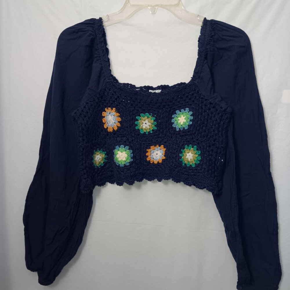 AERIE CROCHET VACAY CROP TOP - Picture 11 of 11